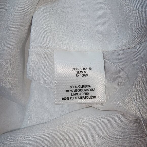 Women's Simply Styled by Sears Striped Maxi Long Dress Size 12 Ruffle Sleeve - Picture 8 of 8